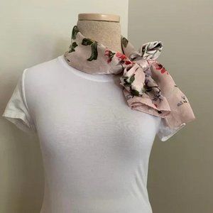 Scarf Sash Floral and Pink